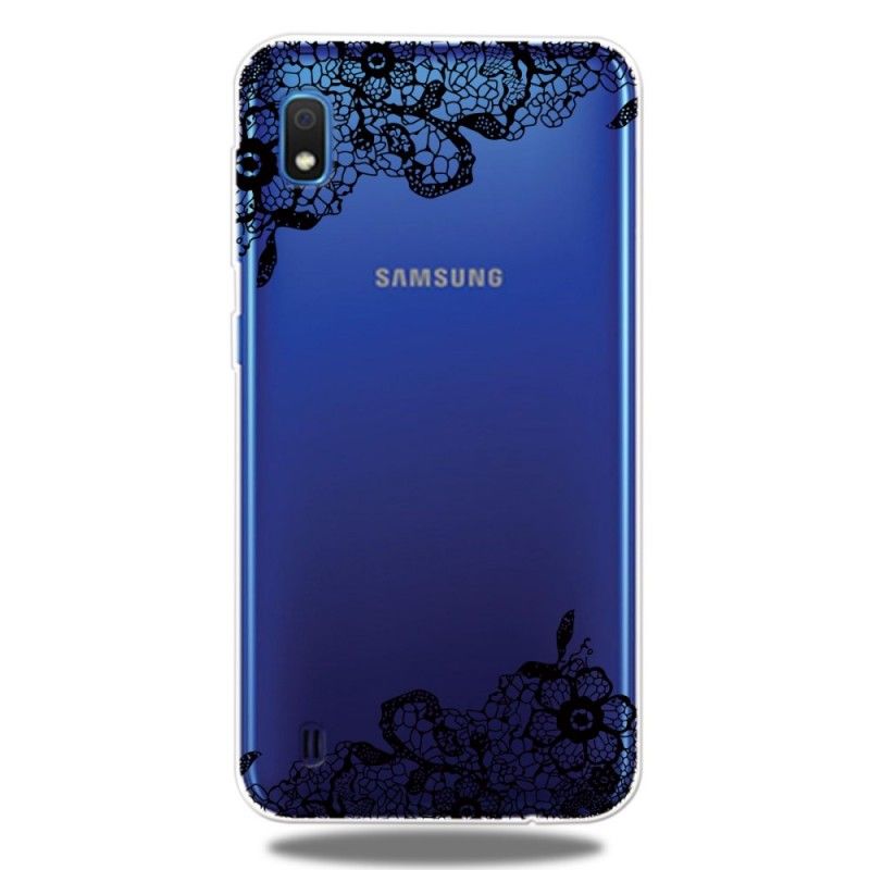 Etui Samsung Galaxy A10 Cienka Koronka Etui Ochronne