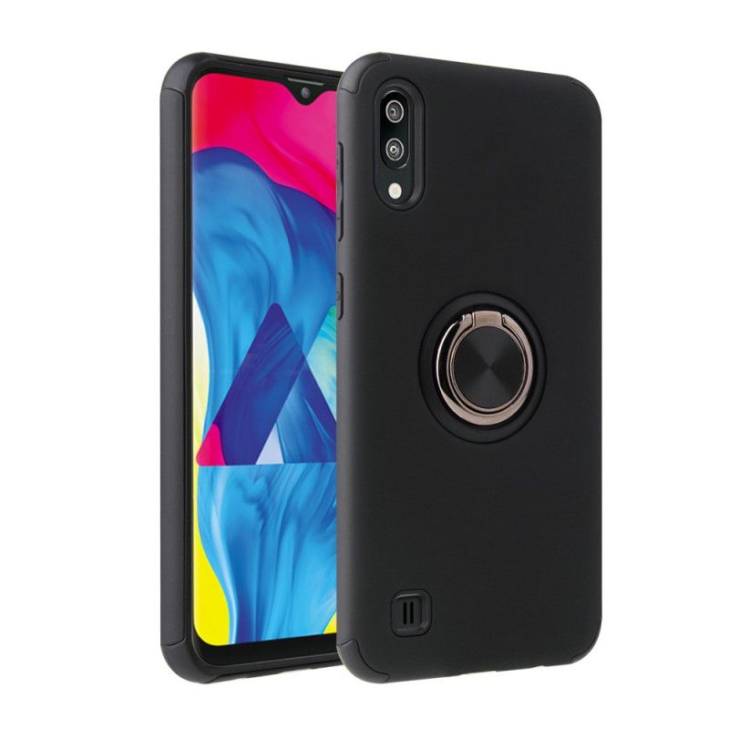 Etui Samsung Galaxy A10 Czerwony Czarny Obsługa Dzwonka Dwukolorowego