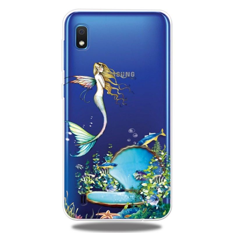 Etui Samsung Galaxy A10 Niebieska Syrena