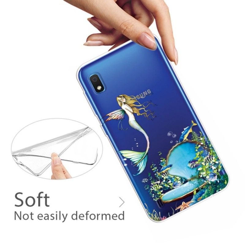 Etui Samsung Galaxy A10 Niebieska Syrena