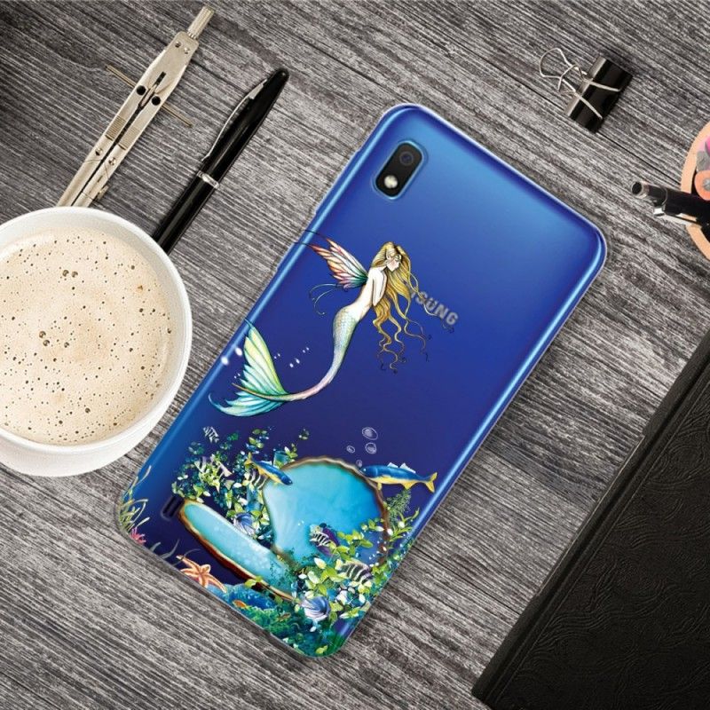 Etui Samsung Galaxy A10 Niebieska Syrena