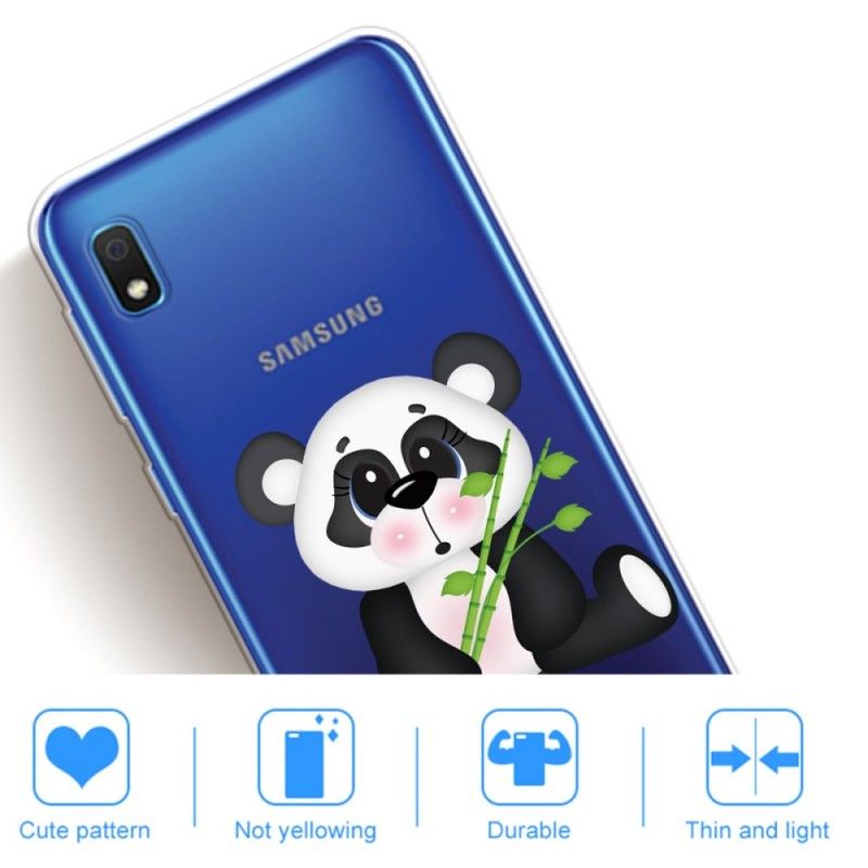 Etui Samsung Galaxy A10 Przezroczysta Smutna Panda