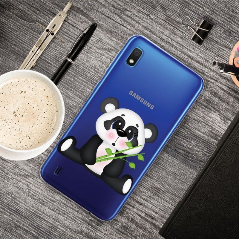 Etui Samsung Galaxy A10 Przezroczysta Smutna Panda