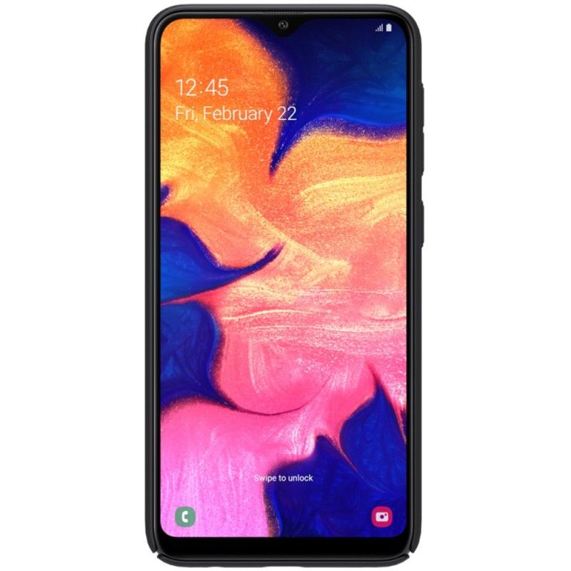 Futerały Samsung Galaxy A10 Biały Czarny Sztywny Matowy Nillkin