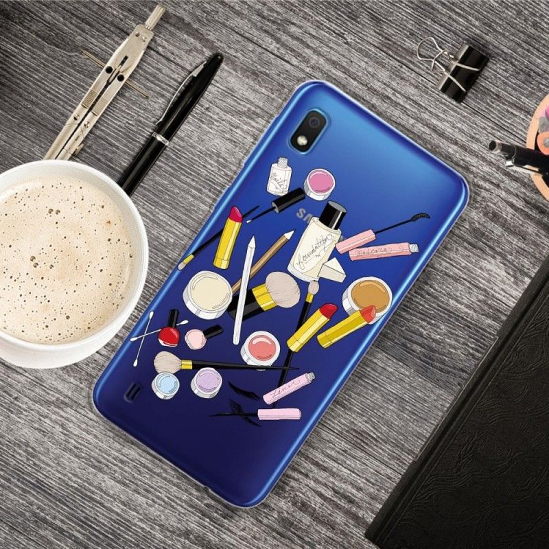 Futerały Samsung Galaxy A10 Etui na Telefon Makijaż Górny