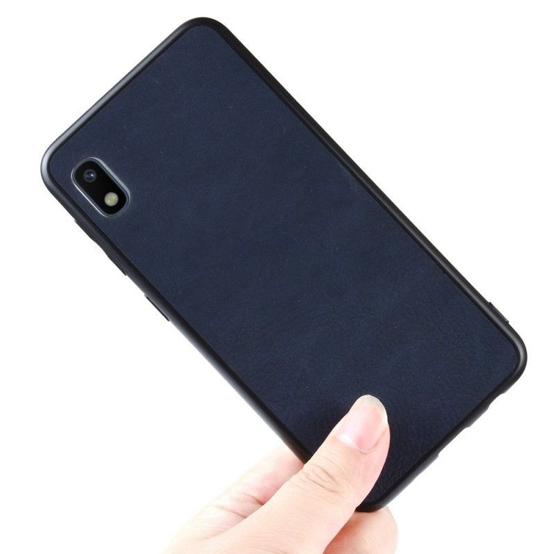 Futerały Samsung Galaxy A10 Szary Etui na Telefon Styl Skóry