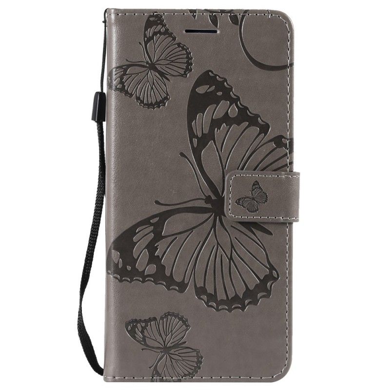 Etui Folio Honor View 20 Jasnofioletowy Gigantyczne Motyle Stringi