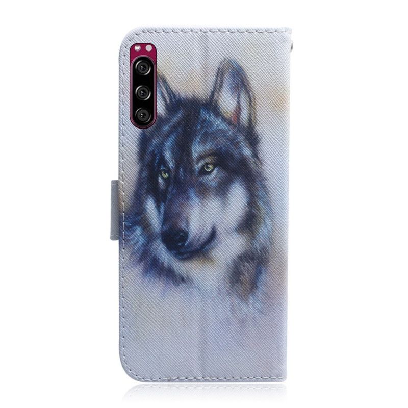 Etui Folio Sony Xperia 5 Psie Spojrzenie