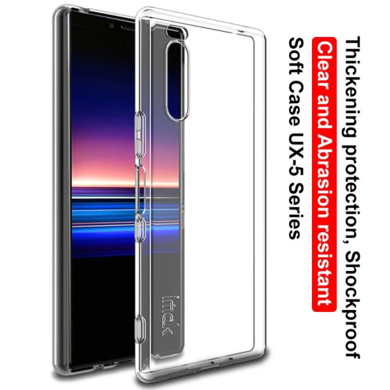 Etui Sony Xperia 5 Przezroczysty Imak