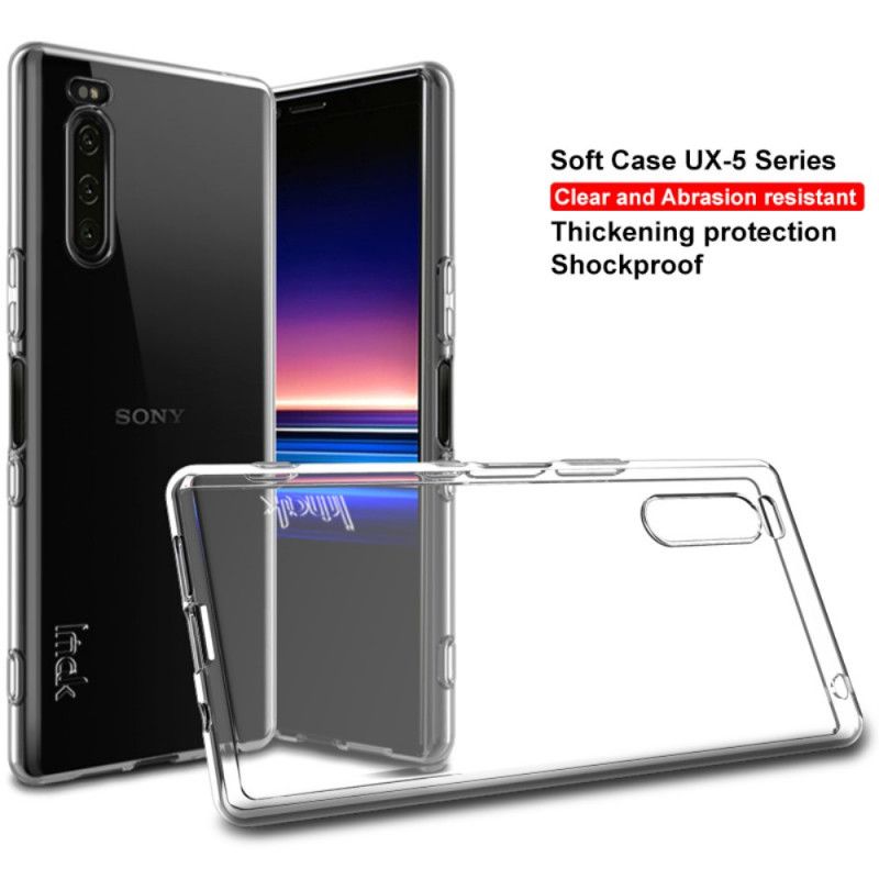 Etui Sony Xperia 5 Przezroczysty Imak