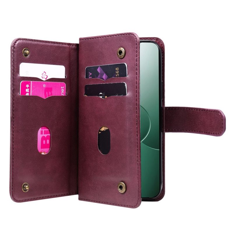 Etui Folio Do Xiaomi 14 10 Posiadaczy Kart