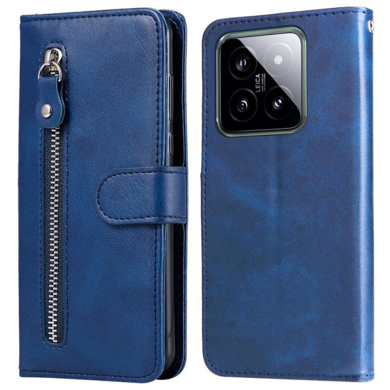 Etui Folio Do Xiaomi 14 Portmonetka Na Monety