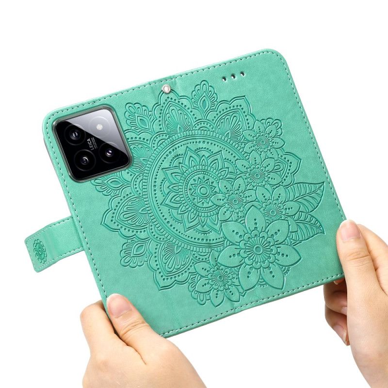 Etui Folio Xiaomi 14 Druk Mandali