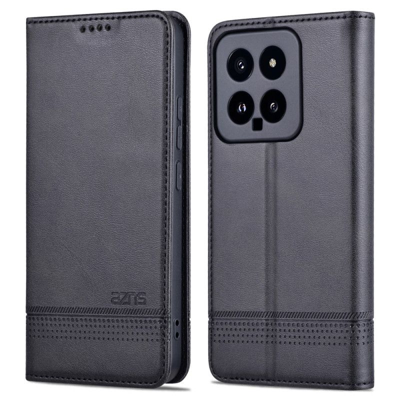 Flip Kotelot Xiaomi 14 Etui Na Telefon Skórzany Styl Azns