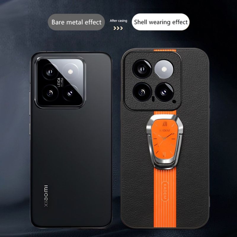 Futerały Xiaomi 14 Etui Na Telefon Wzór Zegarka Z Obsługą Kadem