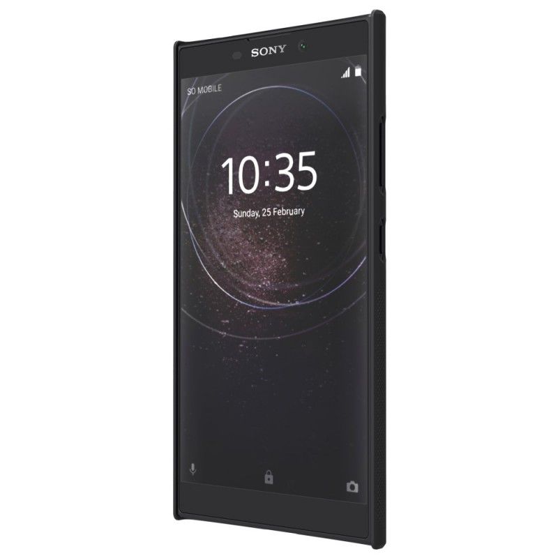 Futerały Sony Xperia L2 Biały Czarny Sztywny Matowy Nillkin