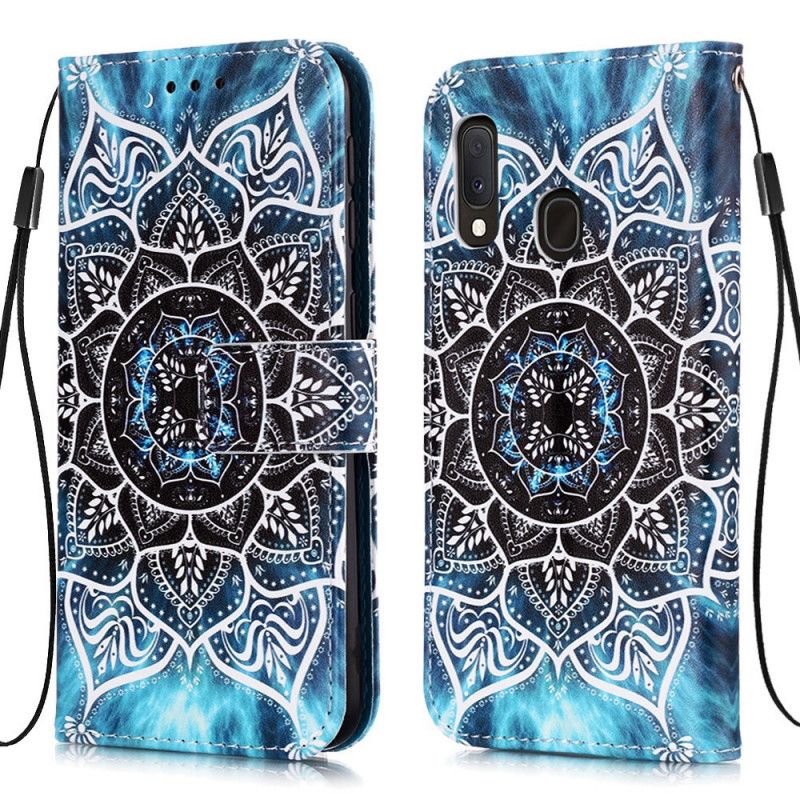 Etui Folio Samsung Galaxy A10e Mandala Na Niebie Etui Ochronne