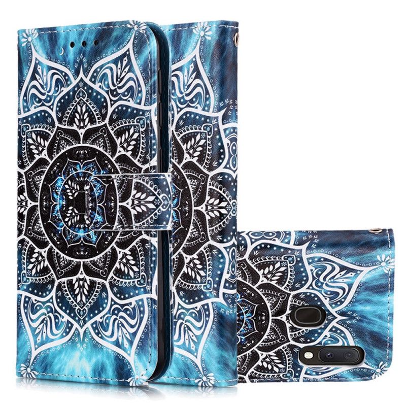 Etui Folio Samsung Galaxy A10e Mandala Na Niebie Etui Ochronne