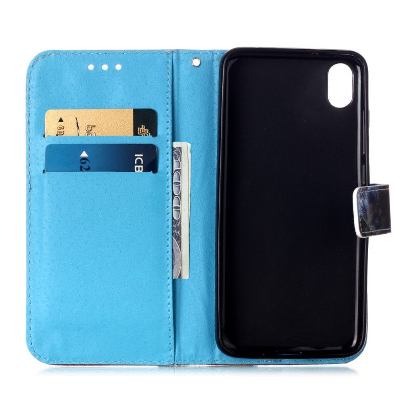 Etui Folio Xiaomi Redmi 7A Pandy Kosmonauci Ze Stringami