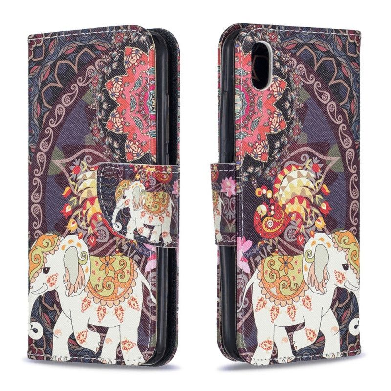 Etui Folio Xiaomi Redmi 7A Słonie Indyjskie Etui Ochronne