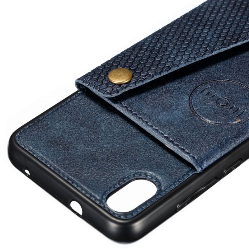 Etui Xiaomi Redmi 7A Czarny Portfel Zatrzaskowy Etui Ochronne