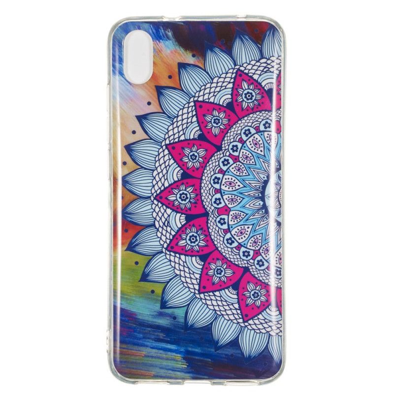 Etui Xiaomi Redmi 7A Mandala W Kolorze Fluorescencyjnym Etui Ochronne