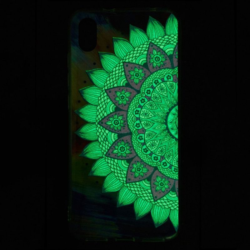 Etui Xiaomi Redmi 7A Mandala W Kolorze Fluorescencyjnym Etui Ochronne