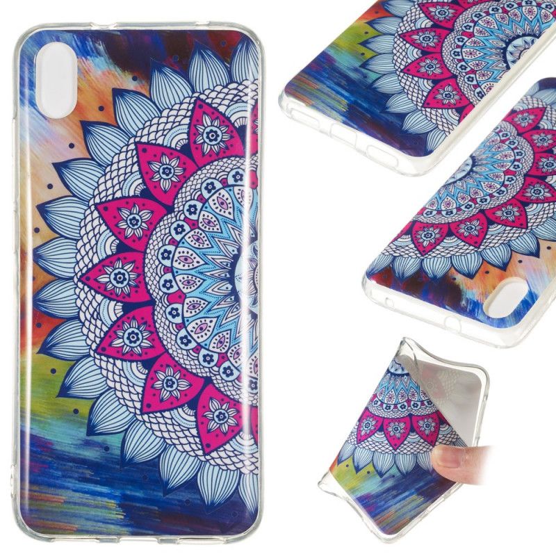 Etui Xiaomi Redmi 7A Mandala W Kolorze Fluorescencyjnym Etui Ochronne