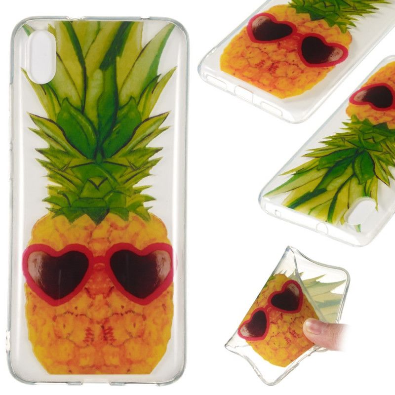 Etui Xiaomi Redmi 7A Przezroczysty Ananas Incognito