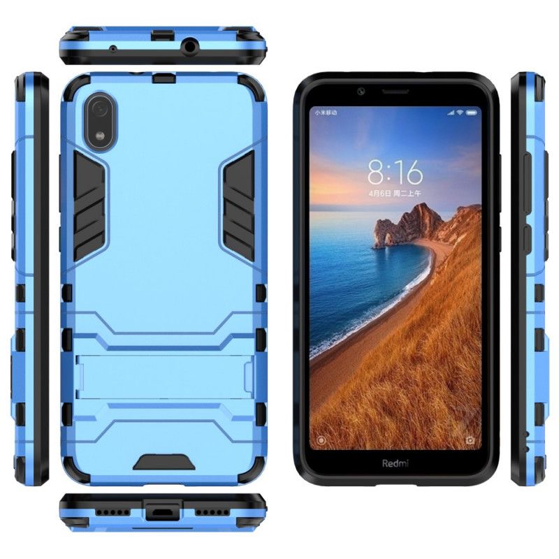 Etui Xiaomi Redmi 7A Szary Czarny Ultra Odporny