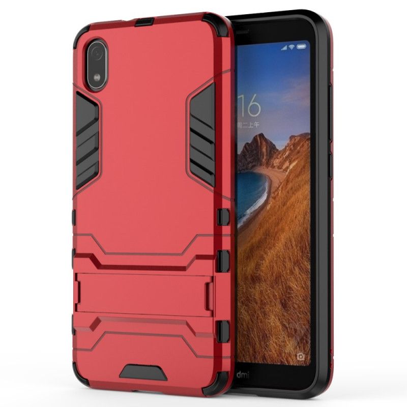 Etui Xiaomi Redmi 7A Szary Czarny Ultra Odporny