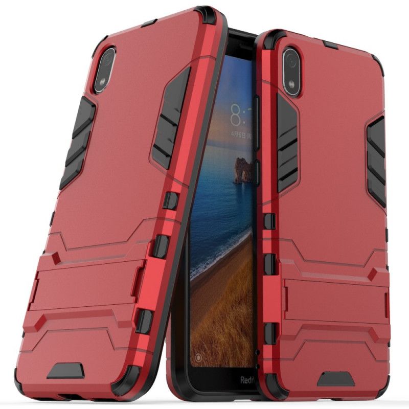 Etui Xiaomi Redmi 7A Szary Czarny Ultra Odporny