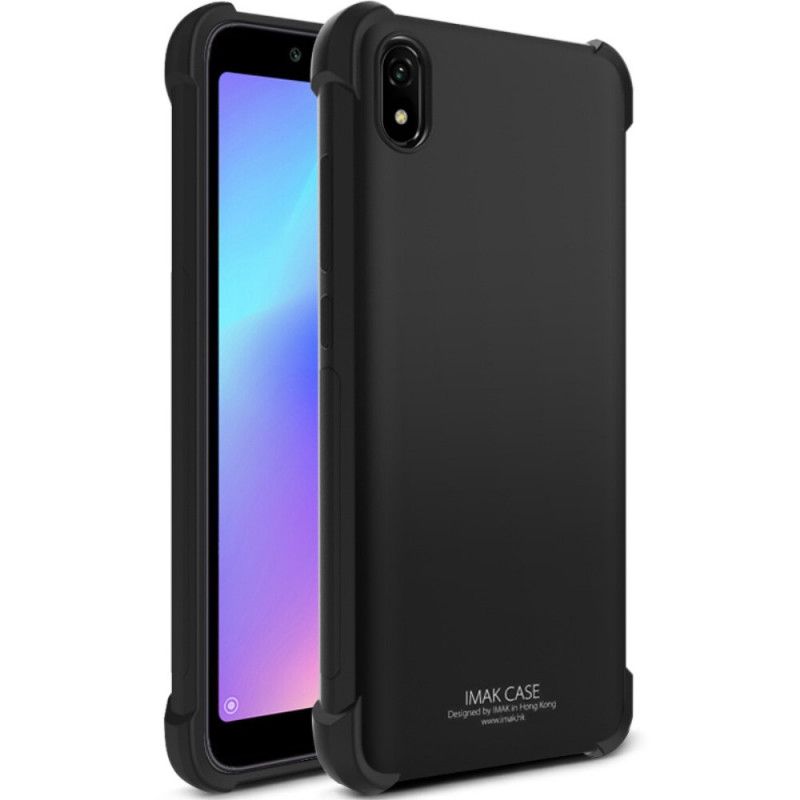 Futerały Xiaomi Redmi 7A Szary Czarny Etui na Telefon Z Filmem Ekranowym Imak