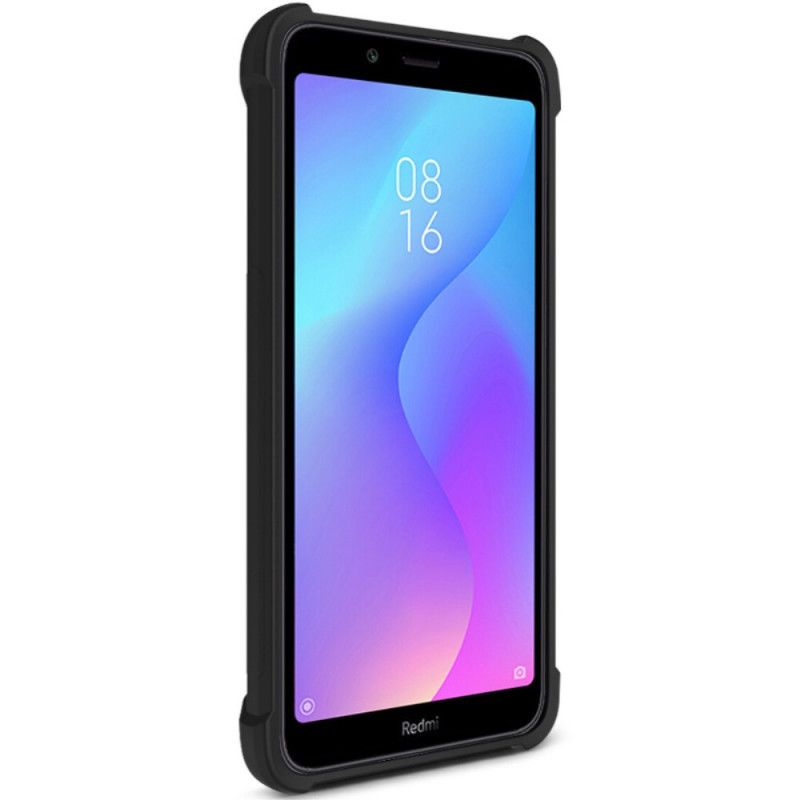 Futerały Xiaomi Redmi 7A Szary Czarny Etui na Telefon Z Filmem Ekranowym Imak