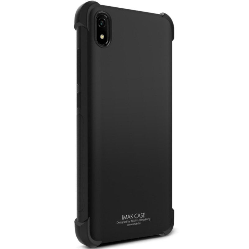 Futerały Xiaomi Redmi 7A Szary Czarny Etui na Telefon Z Filmem Ekranowym Imak