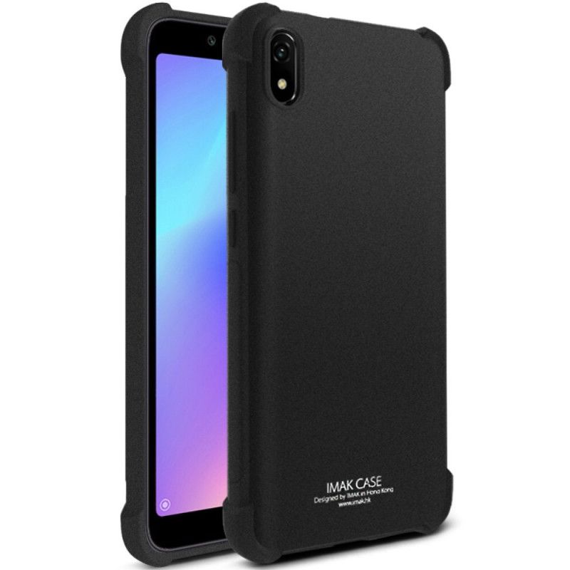 Futerały Xiaomi Redmi 7A Szary Czarny Etui na Telefon Z Filmem Ekranowym Imak