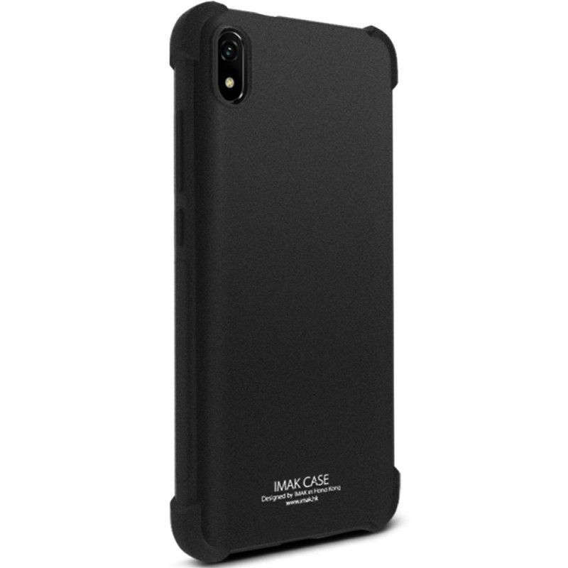 Futerały Xiaomi Redmi 7A Szary Czarny Etui na Telefon Z Filmem Ekranowym Imak