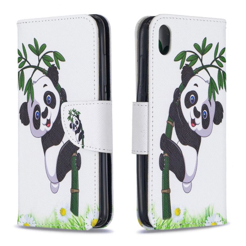 Pokrowce Xiaomi Redmi 7A Panda Na Bambusie