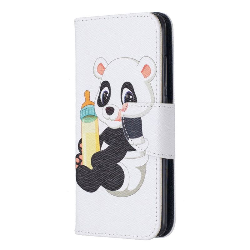 Skórzany Futerał Xiaomi Redmi 7A Etui na Telefon Mała Panda