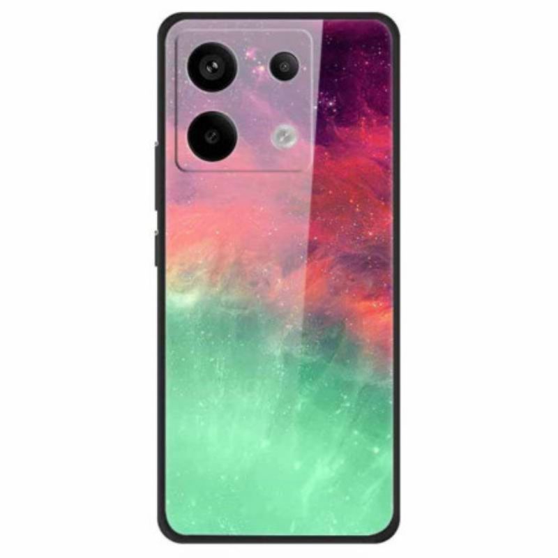 Etui Do Xiaomi Redmi Note 13 Pro 5g Kolorowy Wzór Ze Szkła Hartowanego