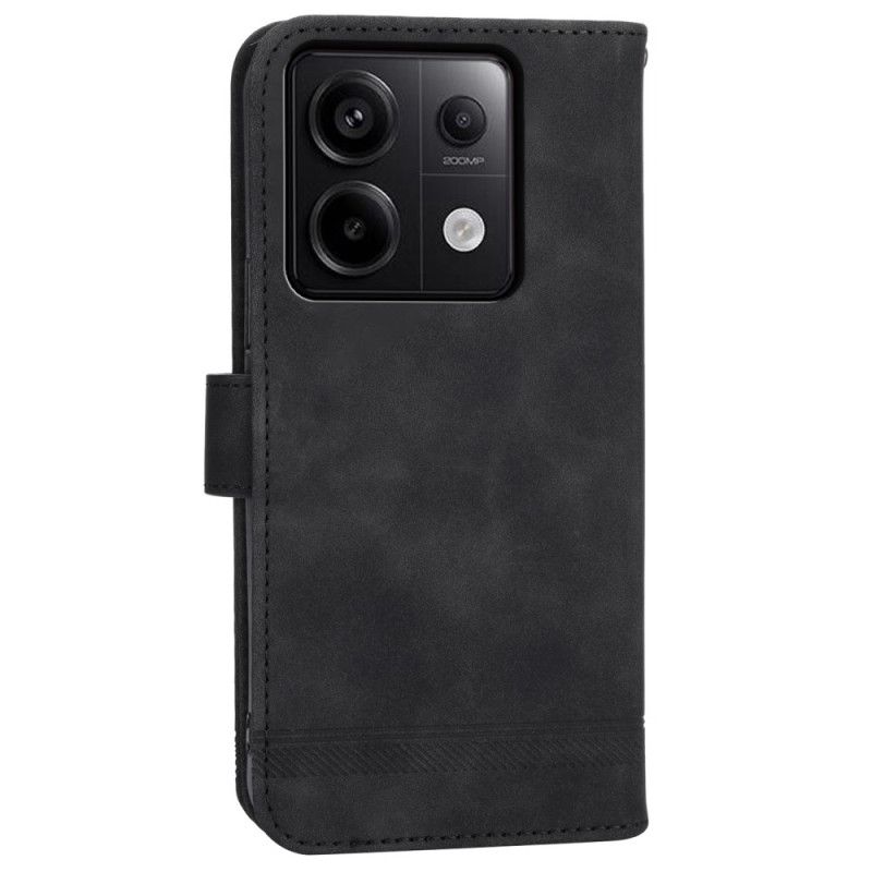 Etui Folio Do Xiaomi Redmi Note 13 Pro 5g Dierfeng W Lanière