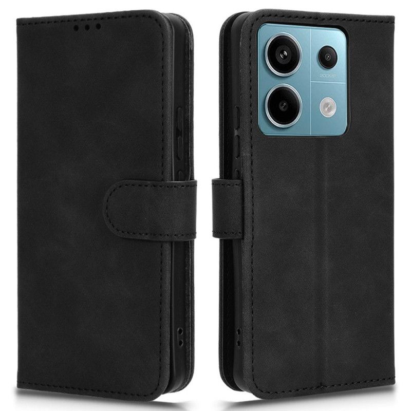 Etui Folio Xiaomi Redmi Note 13 Pro 5g Efekt Zamszu Etui Ochronne