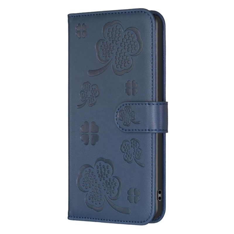 Etui Folio Xiaomi Redmi Note 13 Pro 5g Koniczyny Etui Ochronne