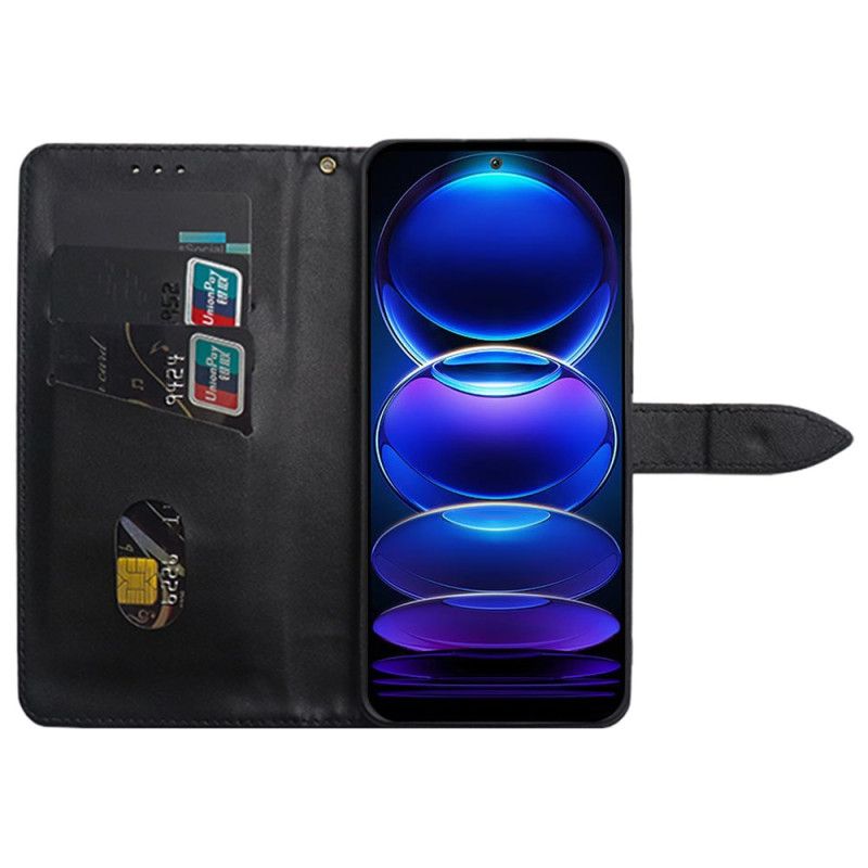 Etui Folio Xiaomi Redmi Note 13 Pro 5g Nity Dekoracyjne Idewei Etui Ochronne