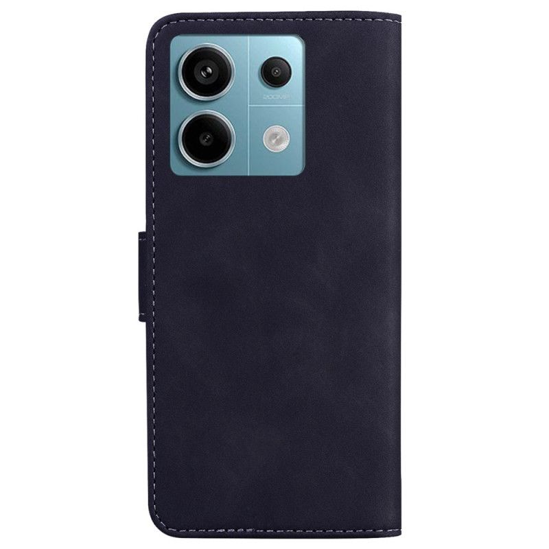 Etui Folio Xiaomi Redmi Note 13 Pro 5g Widoczne Szwy Etui Ochronne