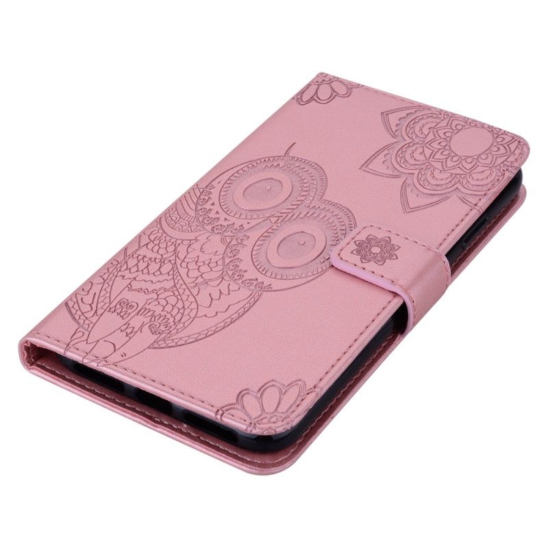 Etui Folio Xiaomi Redmi Note 13 Pro 5g Wzór Sowy Z Paskiem Etui Ochronne