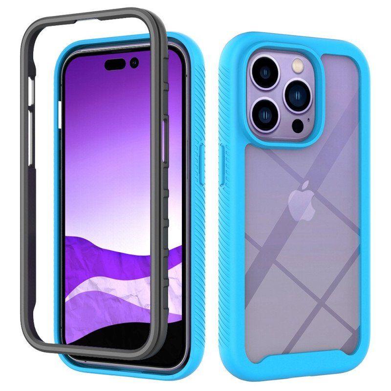 Etui do iPhone 14 Pro Hybrydowy Zderzak Ramy