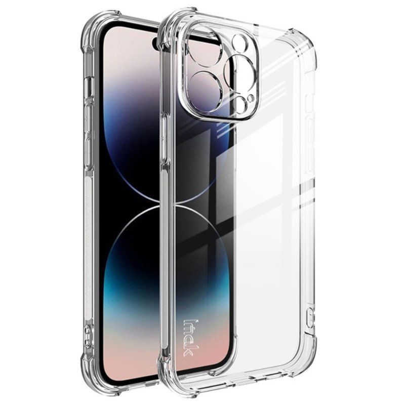 Etui do iPhone 14 Pro Przezroczyste Narożniki Poduszki Powietrznej Imak