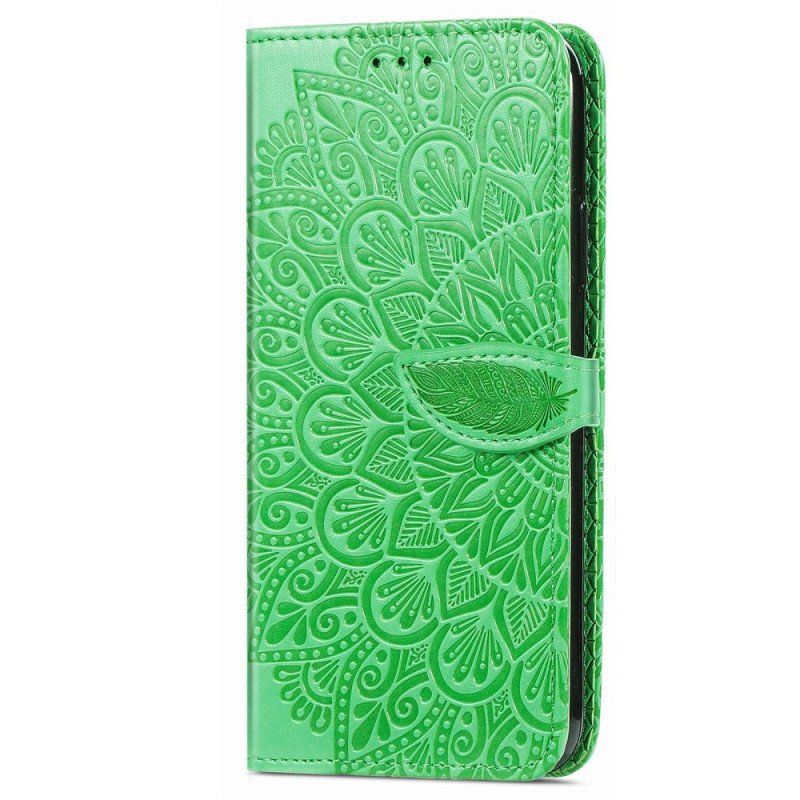 Etui Folio do iPhone 14 Pro Plemienne Liście