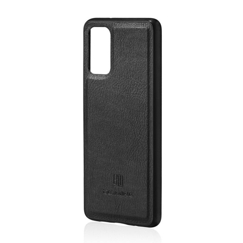 Etui Folio Samsung Galaxy S20 Plus / S20 Plus 5G Czerwony Czarny Dg.Ming Zdejmowana Powłoka Etui Ochronne